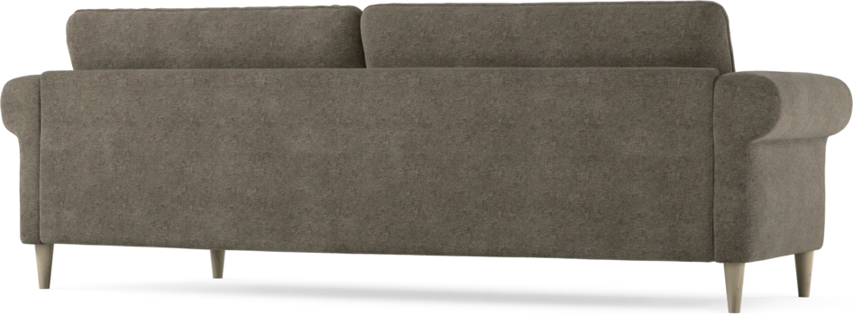 Bridge - 3-sits soffa svängd - Brun