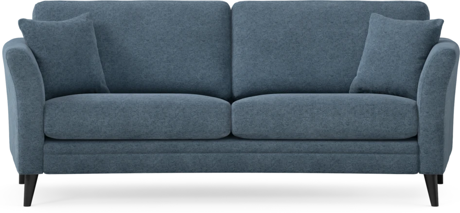Eden - 2,5-sits soffa svängd - Blå