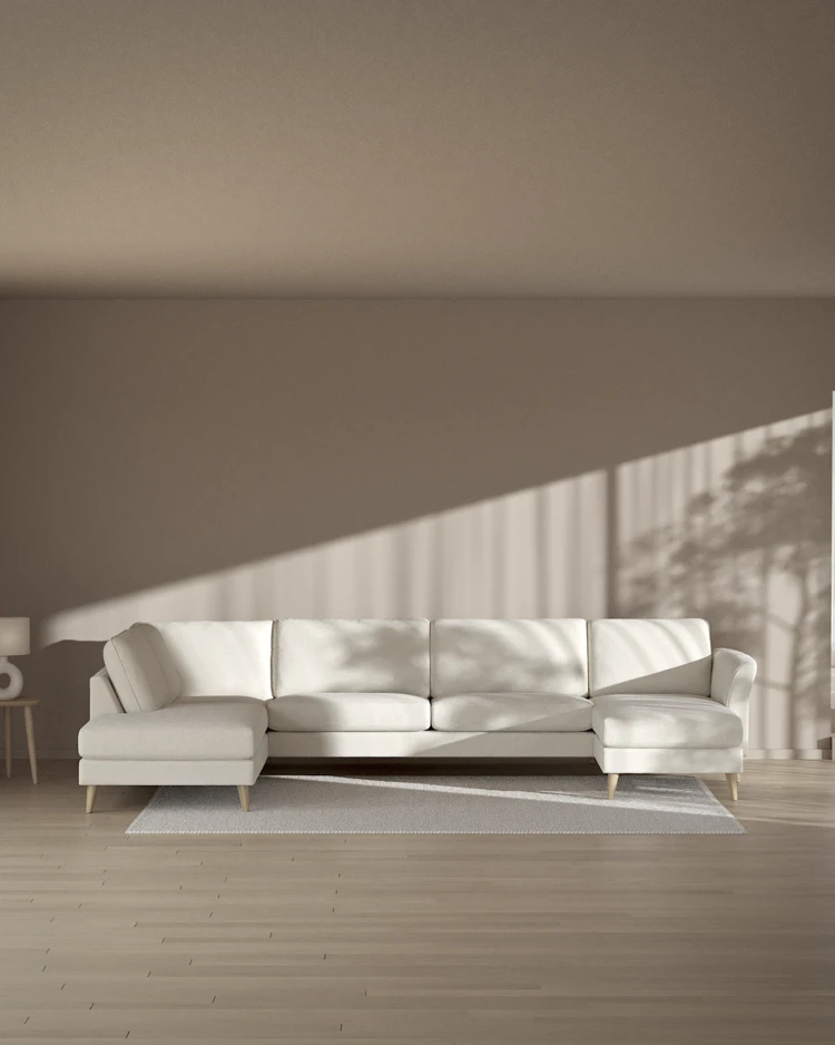 Bridge - 3-sits soffa med divan vänster och schäslong höger - inspiration