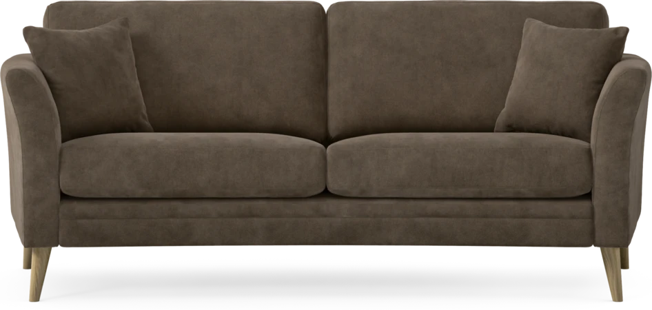 Eden - 2,5-sits soffa svängd - Brun