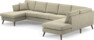 Eden - 3-sits soffa med schäslong vänster och divan höger - Beige