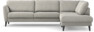 Bridge - 3-sits soffa med divan höger - Grå