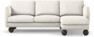 Madison - 2-sits soffa med schäslong höger - Beige