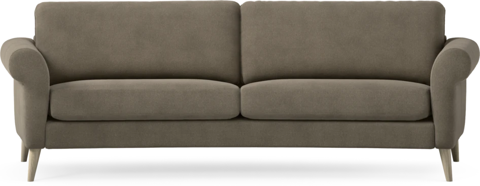 Bridge - 3-sits soffa svängd - Beige