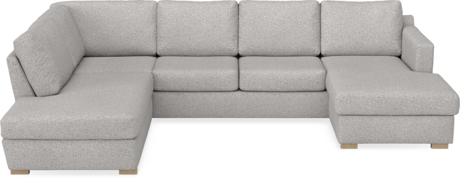 Friday - 3-sits soffa med divan vänster och schäslong höger - Vit