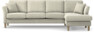 Eden - 3-sits soffa med schäslong - Beige