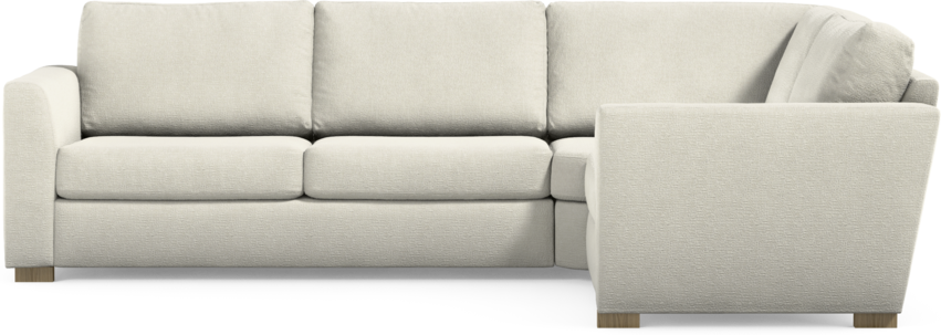 Friday - Hörnsoffa, 2,5+1,5-sits - Vit