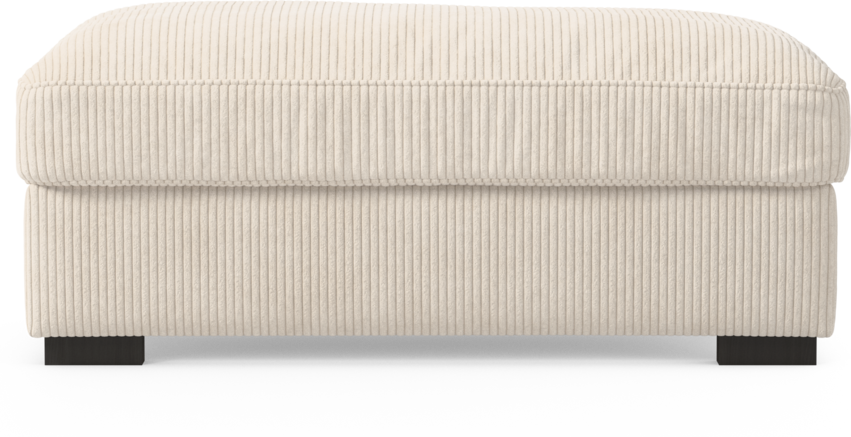 Mila - Fotpall 108 - Vit