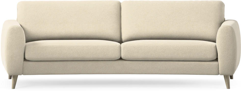 Bridge - 3-sits soffa svängd - Beige