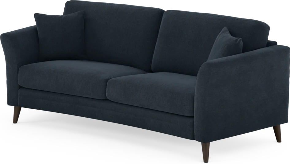 Eden - 2,5-sits soffa svängd - Blå
