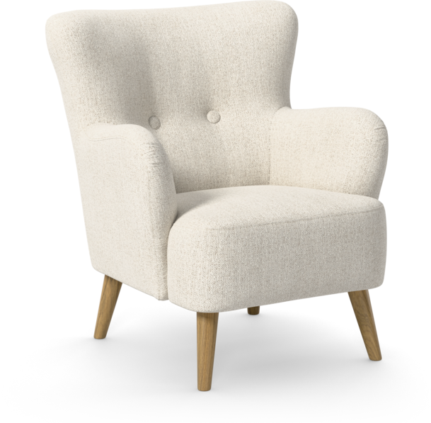 Timmy - Fåtölj - Vit