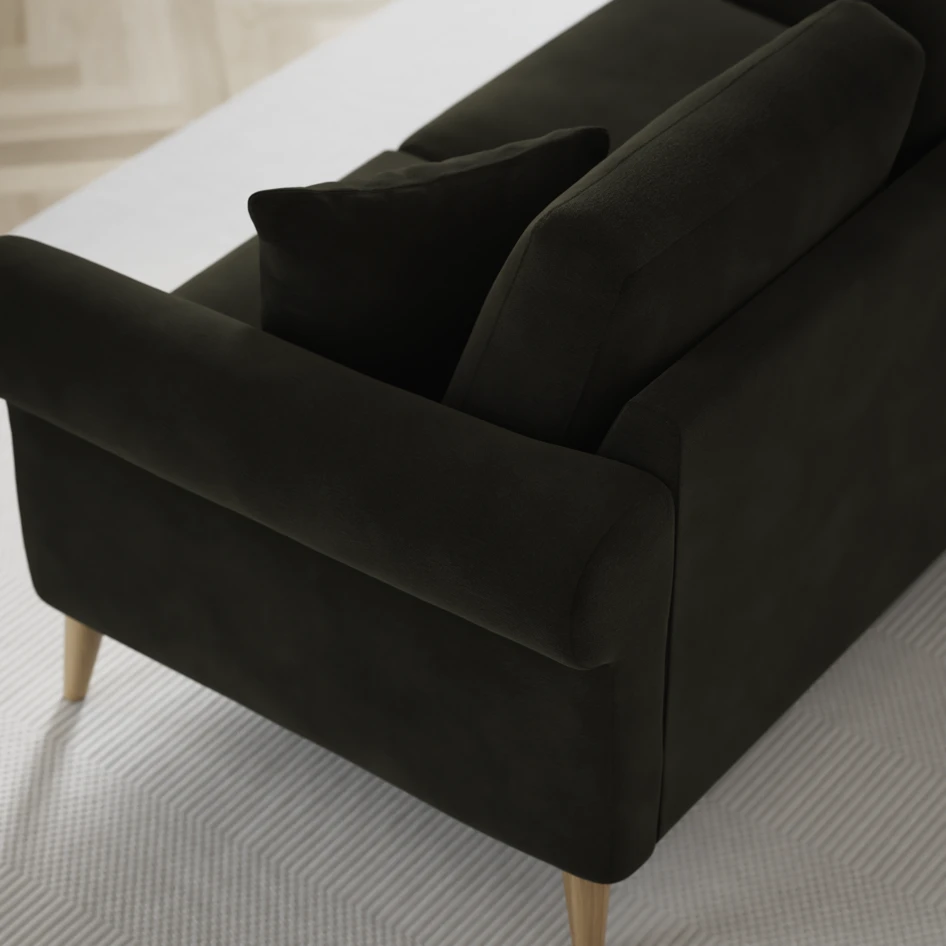 Eden - 2,5-sits soffa svängd - Grön