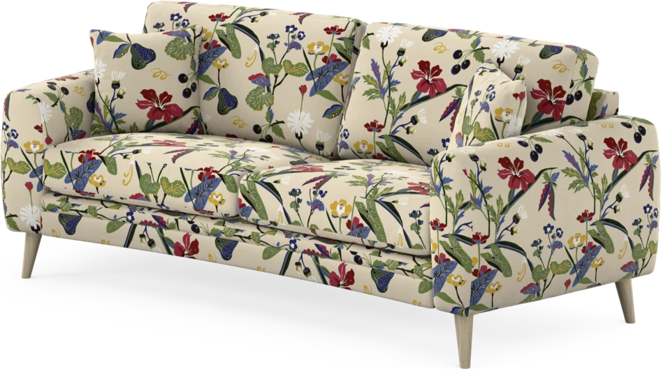 Eden - 2,5-sits soffa svängd - Flerfärgad