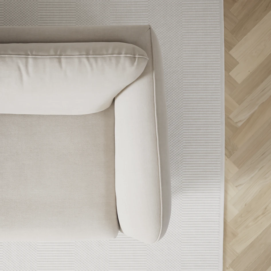 Madison Lux - Hörnsoffa med schäslong höger - Beige