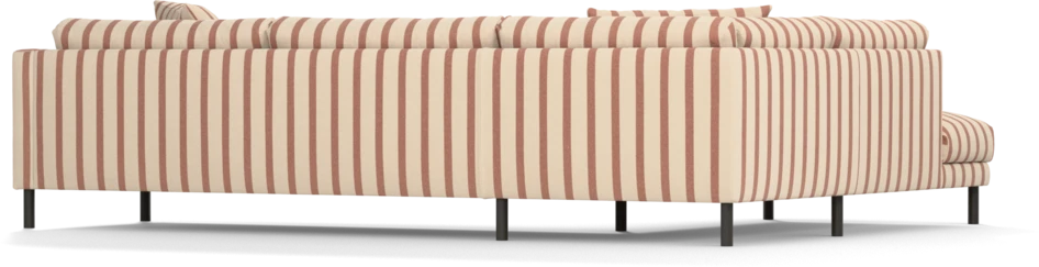 Harper - 3-sits soffa med divan vänster - Flerfärgad
