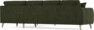Eden - Hörnsoffa, 3+2-sits - Grön