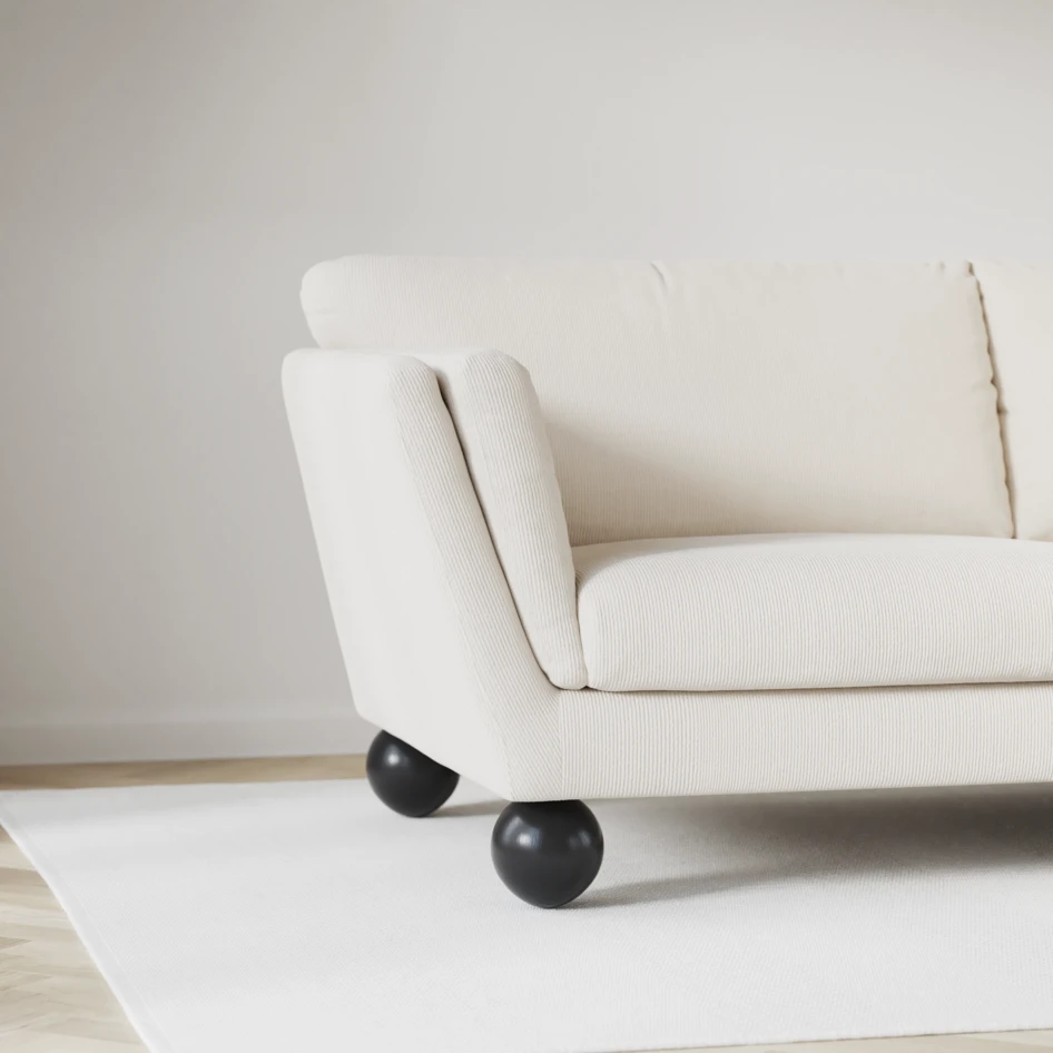 Madison Lux - Hörnsoffa 2+3-sits, hörn 2 - Beige
