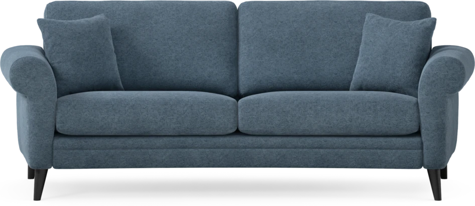 Eden - 2,5-sits soffa svängd - Blå