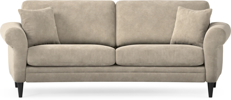 Eden - 2,5-sits soffa svängd - Beige