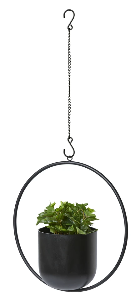 Plant - Kruka, H 18 Ø 40 cm - Svart