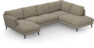 Madison Lux - 2-sits soffa med schäslong vänster och divan höger - Beige