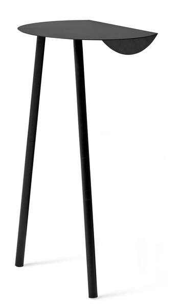 Wally - Sängbord, B 32, H 70 cm - Svart
