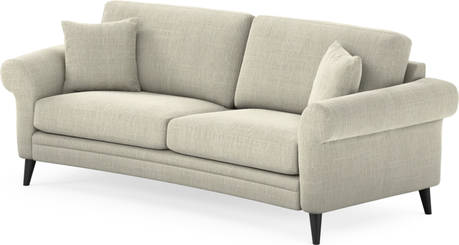 Eden - 2,5-sits soffa svängd - Beige