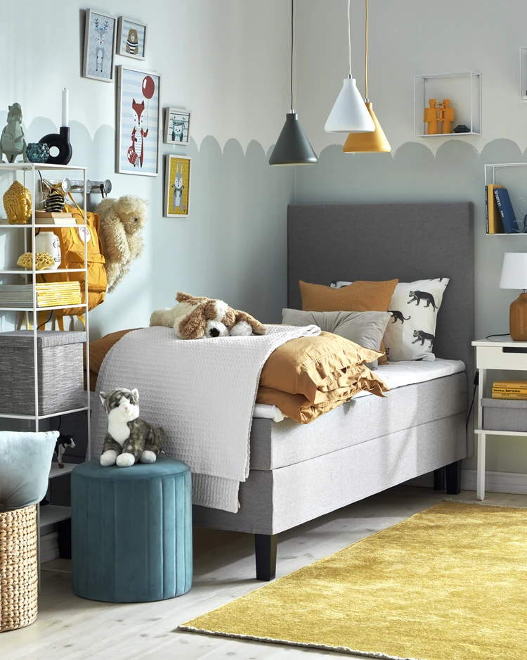 Cozy Night - Kontinentalsäng, enkelsäng med bäddmadrass - inspiration