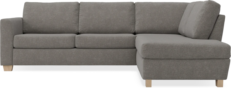 Friday - 2,5-sits soffa med divan höger - Grå