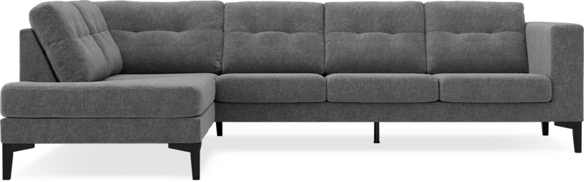 Rio - 3-sits soffa med divan vänster - Grå