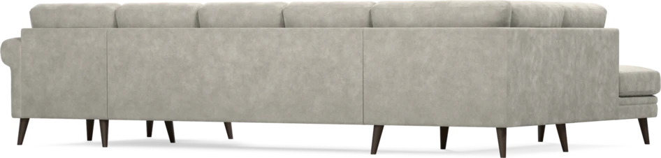 Eden - 3-sits soffa med divan vänster och schäslong höger - Grå
