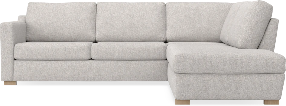Friday - 2,5-sits soffa med divan höger - Grå