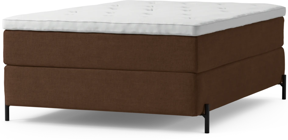 Delux Dream - Kontinentalsäng, enkelsäng 140 cm med bäddmadrass och sängben