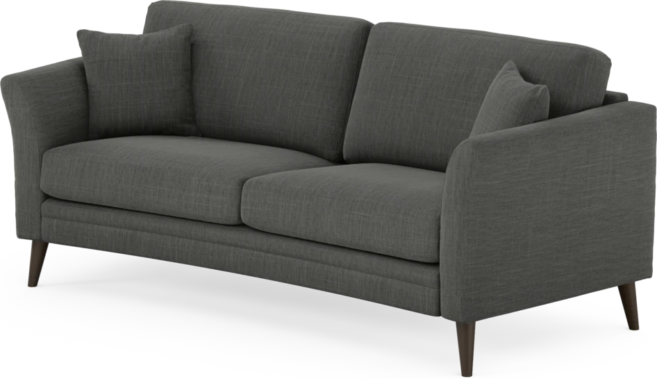 Eden - 2,5-sits soffa svängd - Grå