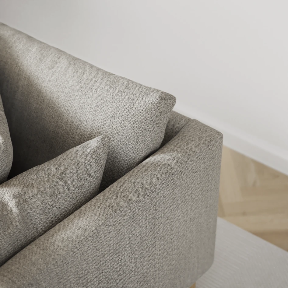 Harper - 4-sits soffa - Vit