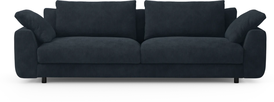 Amie - 4-sits soffa - Blå