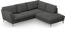 Madison - 2-sits soffa med divan höger - Grå