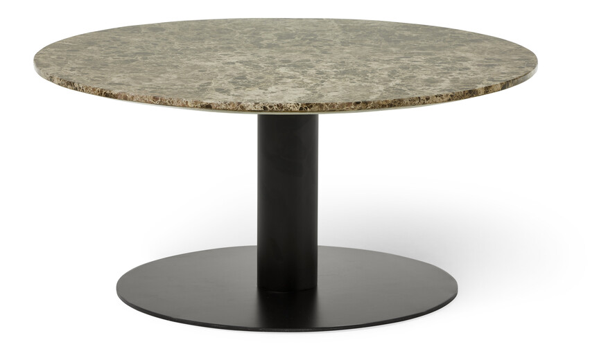 Tiffany - Soffbord, Ø 90 cm - Svart