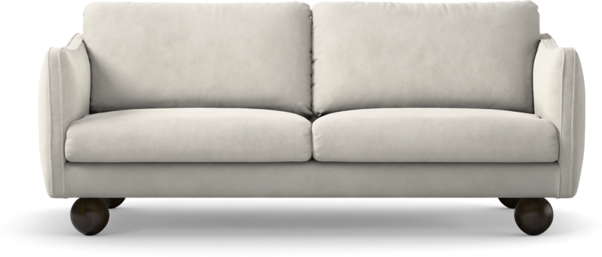 Madison Lux - 3-sits soffa - Vit
