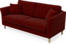 Eden - 2,5-sits soffa - Röd