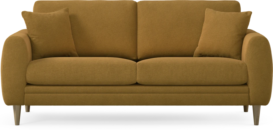Eden - 2,5-sits soffa - Gul
