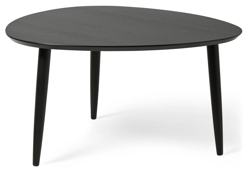 Anne - Soffbord, 90x90x48 cm - Svart