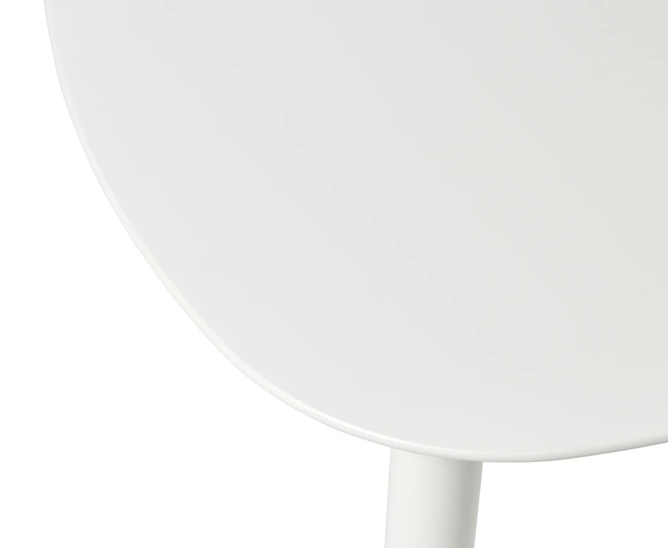 Anne - Satsbord, 90x90x48/70x70x45 cm - Vit