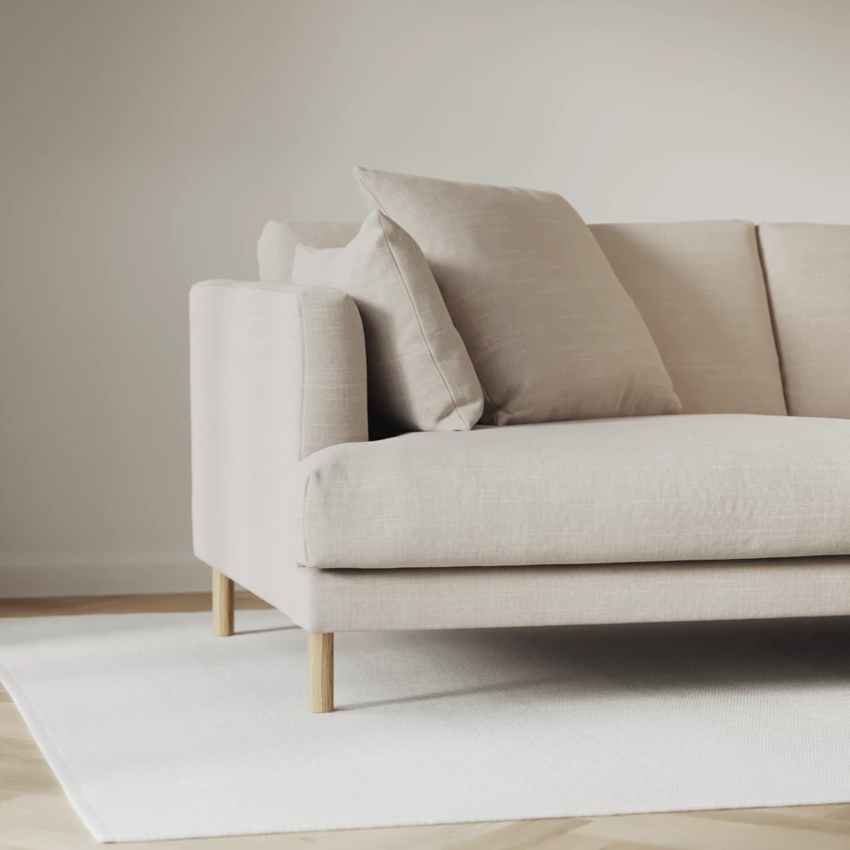 Harper - 3-sits soffa - Beige