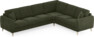 Eden - Hörnsoffa, 3+2-sits - Grön