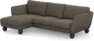 Madison Lux - 2-sits soffa med schäslong vänster - Beige