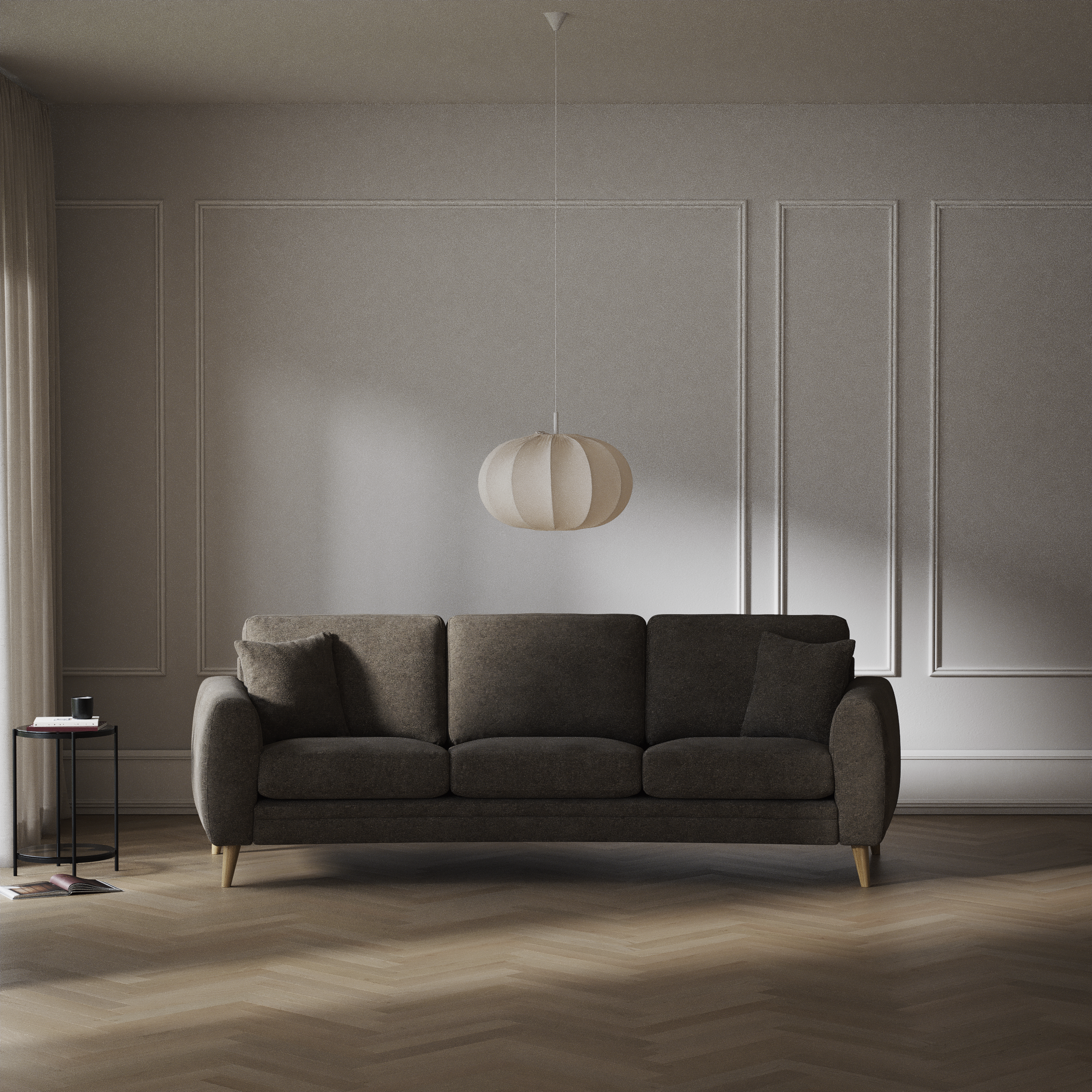 Eden - 3-sits soffa svängd - inspiration