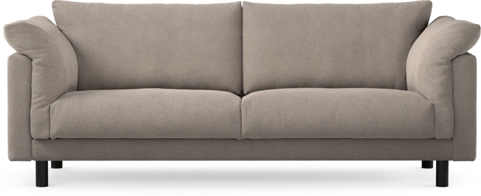 Cherrie - 3-sits soffa, fast klädsel - Beige