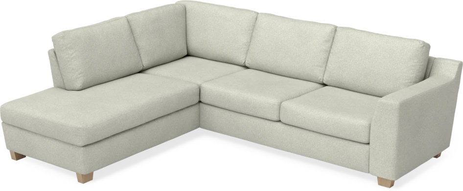 Friday - 2,5-sits soffa med divan vänster - Beige