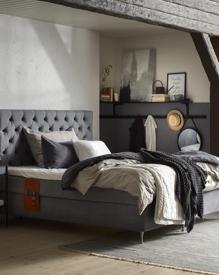 Cape Farewell Exclusive - Kontinentalsäng, dubbelsäng med bäddmadrass Fiord Soft - inspiration